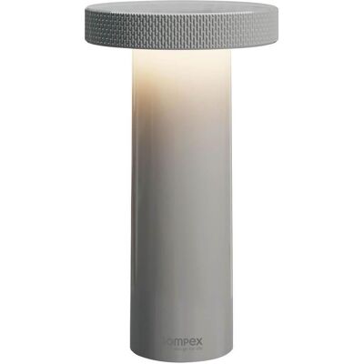 Sompex, Lampe de table, VOLUME Akku-Tischlampe Grau 1,6W steuerbare Lichtfarbe IP44 78532 Sompex, Lampe de table, VOLUME Akku-Tischlampe Grau 1,6W steuerbare Lichtfarbe IP44 78532