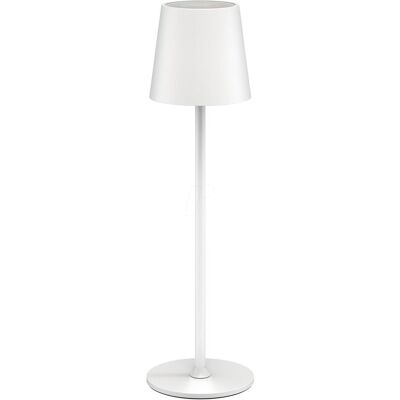 Goobay, Lampe de table, Kabellose LED-Tischleuchte, Grösse M, 38 cm, RGBW, weiss Goobay, Lampe de table, Kabellose LED-Tischleuchte, Grösse M, 38 cm, RGBW, weiss