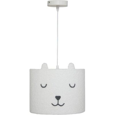Atmosphera, Lampe de table, Lampa do pokoju dziecięcego sufitowa TOXEY, miś z uszkami, Ø 28 cm Atmosphera, Lampe de table, Lampa do pokoju dziecięcego sufitowa TOXEY, miś z uszkami, Ø 28 cm