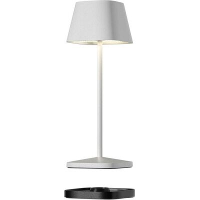 Villeroy & Boch Lampe de table, NEAPEL MICRO RC Akku-Tischlampe Weiss 2,3W steuerbare Lichtfarbe IP65 97260 Villeroy & Boch Lampe de table, NEAPEL MICRO RC Akku-Tischlampe Weiss 2,3W steuerbare Lichtfarbe IP65 97260