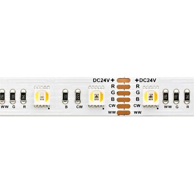 Sigor, Bande LED, Bande LED 17W/m RGB/TW RGB/2300+6500K 5m 60 LED/m IP20 24V 1001lm WH (Blanc, RGB, 500 cm, Intérieur) Sigor, Bande LED, Bande LED 17W/m RGB/TW RGB/2300+6500K 5m 60 LED/m IP20 24V 1001lm WH (Blanc, RGB, 500 cm, Intérieur)