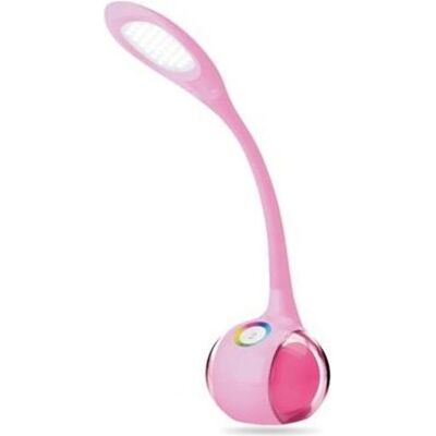 Lampe de bureau LED rose Platinet PDL20 - 2-en-1, réglable Lampe de bureau LED rose Platinet PDL20 - 2-en-1, réglable