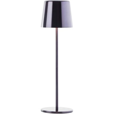Lampe de table LED portable noir chrome Höffner - Lampe de table Lampe de table LED portable noir chrome Höffner - Lampe de table