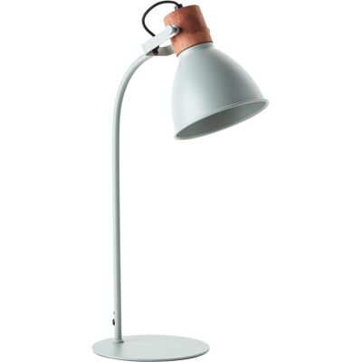 Lampe de table Brilliant Erena Vert Clair Métal/Bois - Lampe de Table Lampe de table Brilliant Erena Vert Clair Métal/Bois - Lampe de Table