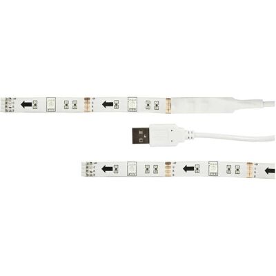 Synergy 21, Bande LED, Kit complet de bandes LED (RGB, 200 cm, Intérieur) Synergy 21, Bande LED, Kit complet de bandes LED (RGB, 200 cm, Intérieur)