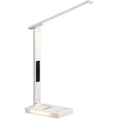 Avide, Lampe de table, LED Tischleuchte Büro mit Telefon Ladegerät 7W 350lm (350 lm) Avide, Lampe de table, LED Tischleuchte Büro mit Telefon Ladegerät 7W 350lm (350 lm)