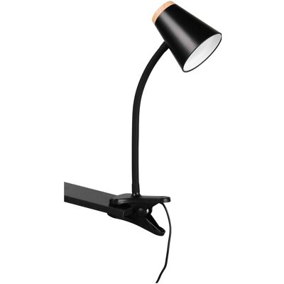 Reality, Lampe de table, LED-Klemmleuchte PONGO, R25831102, 4,5W, 500lm, 3000K, schwarz (500 lm) Reality, Lampe de table, LED-Klemmleuchte PONGO, R25831102, 4,5W, 500lm, 3000K, schwarz (500 lm)