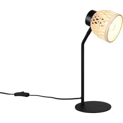 Reality, Lampe de table, Casalum R56091032 Laurent E14 Tischleuchte Schwarz Matt (E14) Reality, Lampe de table, Casalum R56091032 Laurent E14 Tischleuchte Schwarz Matt (E14)