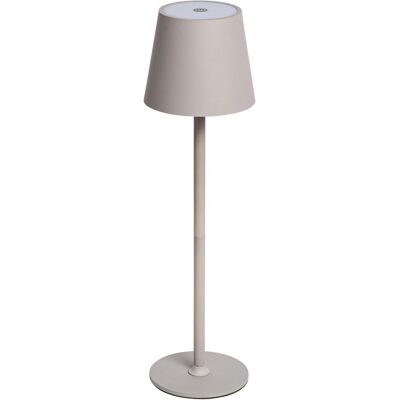 Idena, Lampe de table, LED Tischleuchte Touch Metall grau 11x24/38cm Akku USB dimmbar 3 Modi Innen und Aussen Idena, Lampe de table, LED Tischleuchte Touch Metall grau 11x24/38cm Akku USB dimmbar 3 Modi Innen und Aussen