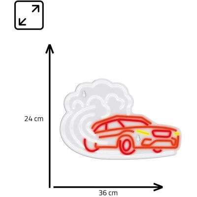 Manta, Bande LED, SNL96MT Style Neon Lights CAR DRIFT (Multicolore, 21.50 cm, Intérieur) Manta, Bande LED, SNL96MT Style Neon Lights CAR DRIFT (Multicolore, 21.50 cm, Intérieur)