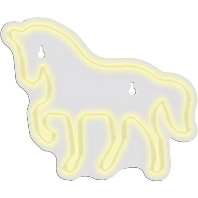 Manta, Bande LED, SNL103WH Style Neon Lights Horse white (Blanc, 38 cm, Intérieur) Manta, Bande LED, SNL103WH Style Neon Lights Horse white (Blanc, 38 cm, Intérieur)