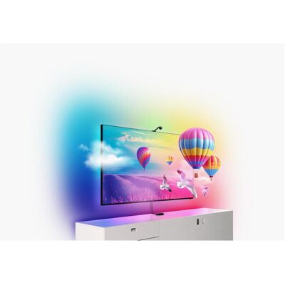 Nanoleaf, Bande LED, 4D V2 TV Screen Mirror + Lightstrip bis 65 Zoll TV (Multicolore, 9.33 cm, Intérieur) Nanoleaf, Bande LED, 4D V2 TV Screen Mirror + Lightstrip bis 65 Zoll TV (Multicolore, 9.33 cm, Intérieur)