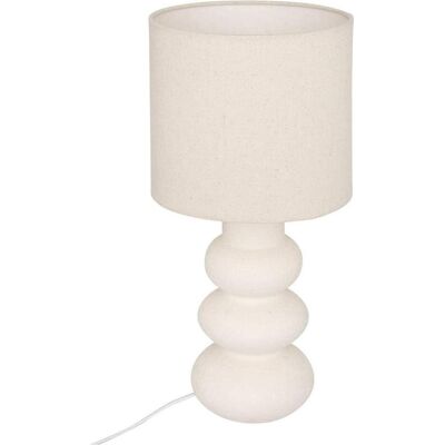Atmosphera, Lampe de table, Lampe de table en céramique ALITHA, Ø 20 x 42 cm Atmosphera, Lampe de table, Lampe de table en céramique ALITHA, Ø 20 x 42 cm