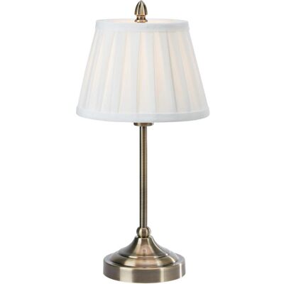Markslöjd, Lampe de table, OXFORD Table 1L Offwhite/Antique Brass (E14) Markslöjd, Lampe de table, OXFORD Table 1L Offwhite/Antique Brass (E14)