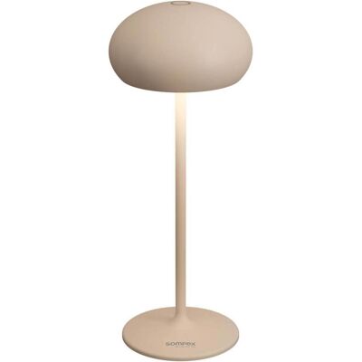 Sompex, Lampe de table, PEBBLE AKKU-leuchte Sand 2,2W steuerbare Lichtfarbe IP65 78683 Sompex, Lampe de table, PEBBLE AKKU-leuchte Sand 2,2W steuerbare Lichtfarbe IP65 78683