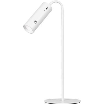 Lampe de bureau LED Flare Spot blanche Hansa Lampe de bureau LED Flare Spot blanche Hansa