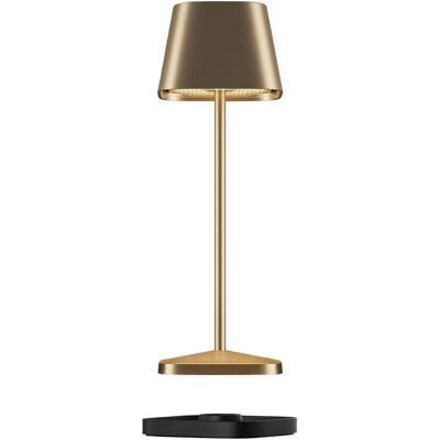 Villeroy & Boch Lampe de table, NEAPEL MICRO RC Akku-Tischlampe Gold Gebürstet 2,3W IP65 97267 (252 lm) Villeroy & Boch Lampe de table, NEAPEL MICRO RC Akku-Tischlampe Gold Gebürstet 2,3W IP65 97267 (252 lm)