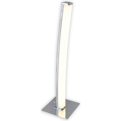 Naeve Dubai Lampe de Table LED - Dimmable, Finition Chrome, 50cm Naeve Dubai Lampe de Table LED - Dimmable, Finition Chrome, 50cm