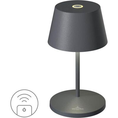 Villeroy & Boch Lampe de table, SEOUL RC Akku-Tischlampe Anthrazit 2,2W steuerbare Lichtfarbe IP65 97201 Villeroy & Boch Lampe de table, SEOUL RC Akku-Tischlampe Anthrazit 2,2W steuerbare Lichtfarbe IP65 97201