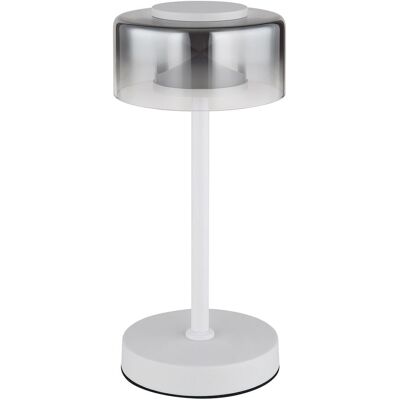 Globo, Lampe de table, Belinda LED Tischleuchte 6W Neutralweiss Weiss, Metall Ø15cm 16024TWR (740 lm) Globo, Lampe de table, Belinda LED Tischleuchte 6W Neutralweiss Weiss, Metall Ø15cm 16024TWR (740 lm)