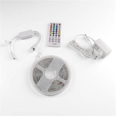 AVIDE ALSB5050RGBMU40-5M Bande LED RGB - Contrôle Musical AVIDE ALSB5050RGBMU40-5M Bande LED RGB - Contrôle Musical