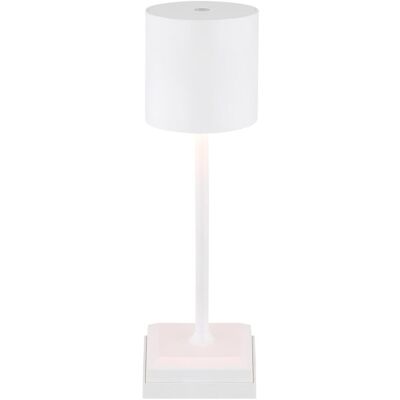 Globo, Lampe de table, Dixon LED Tischleuchte 1,50W Warmweiss Weiss Matt Ø9,3cm 58487W (180 lm) Globo, Lampe de table, Dixon LED Tischleuchte 1,50W Warmweiss Weiss Matt Ø9,3cm 58487W (180 lm)