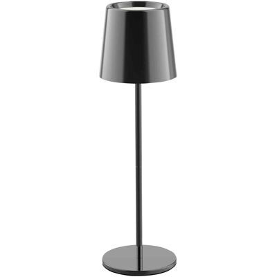 Müller Licht, Lampe de table, MÜLLER-LICHT LED-Akku-Tischleuchte Holly, 3 W, 300 lm, schwarz (300 lm) Müller Licht, Lampe de table, MÜLLER-LICHT LED-Akku-Tischleuchte Holly, 3 W, 300 lm, schwarz (300 lm)