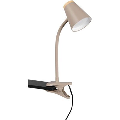 Reality, Lampe de table, LED-Klemmleuchte PONGO, R25831143, 4,5W, 500lm, 3000K, beige (500 lm) Reality, Lampe de table, LED-Klemmleuchte PONGO, R25831143, 4,5W, 500lm, 3000K, beige (500 lm)