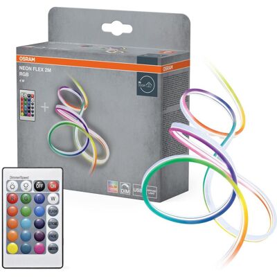 Osram, Bande LED, Neon Flex (Bleu, Rouge, Vert, 210 cm, Intérieur) Osram, Bande LED, Neon Flex (Bleu, Rouge, Vert, 210 cm, Intérieur)