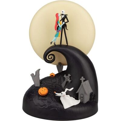 Paladone Products, Lampe de table, Paladone Lampada Diorama Nightmare B.C. Jack & Sally Paladone Products, Lampe de table, Paladone Lampada Diorama Nightmare B.C. Jack & Sally