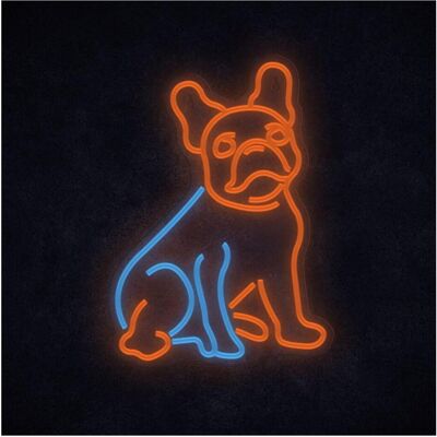 Manta, Bande LED, SNL68MT Style Neon Lights Dog French Bulldog (Multicolore, 34 cm, Intérieur) Manta, Bande LED, SNL68MT Style Neon Lights Dog French Bulldog (Multicolore, 34 cm, Intérieur)