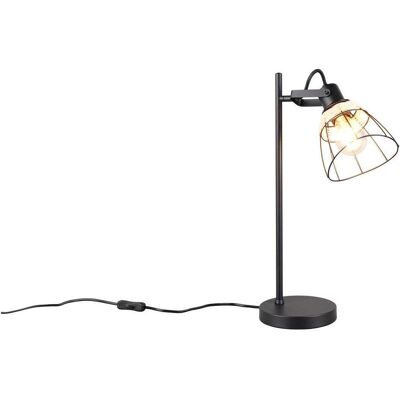 Reality, Lampe de table, Casalum R56231032 Jerome E27 Tischleuchte ⌀16cm Schwarz Matt (E27) Reality, Lampe de table, Casalum R56231032 Jerome E27 Tischleuchte ⌀16cm Schwarz Matt (E27)