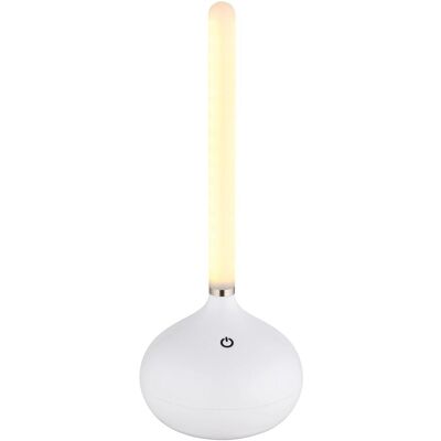 Globo, Lampe de table, Turner LED Tischleuchte 0,85W CCT IP44 Weiss Matt 24,3cm 28067W Globo, Lampe de table, Turner LED Tischleuchte 0,85W CCT IP44 Weiss Matt 24,3cm 28067W