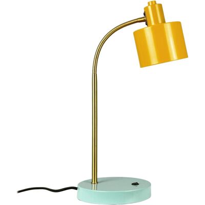 Dyberg Larsen, Lampe de table, Dyberg-Larsen - Ocean Flex Table Lamp - Curry/Turquoise (E14) Dyberg Larsen, Lampe de table, Dyberg-Larsen - Ocean Flex Table Lamp - Curry/Turquoise (E14)