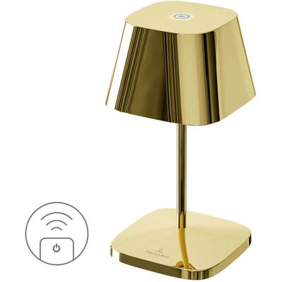Villeroy & Boch Lampe de table, NEAPEL RC Akku-Tischlampe Gold 2,2W steuerbare Lichtfarbe IP65 97226 Villeroy & Boch Lampe de table, NEAPEL RC Akku-Tischlampe Gold 2,2W steuerbare Lichtfarbe IP65 97226