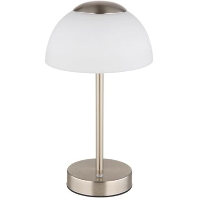 Lampe de Table Globo Modèle 21014N Nickel Mat Lampe de Table Globo Modèle 21014N Nickel Mat