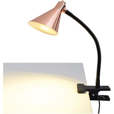 Lampe de Table LED Cuivre Naeve - Lampe à Clip Lampe de Table LED Cuivre Naeve - Lampe à Clip