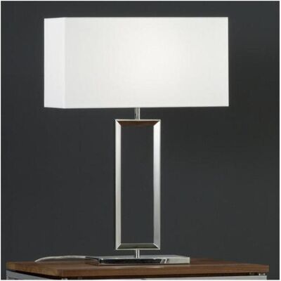 Helestra - ENNA 2 - 53 cm - Abat-jour textile - Lampe de table Helestra - ENNA 2 - 53 cm - Abat-jour textile - Lampe de table