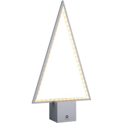 Sompex, Lampe de table, PINE Tischleuchte Silber 47cm 72421 Sompex, Lampe de table, PINE Tischleuchte Silber 47cm 72421