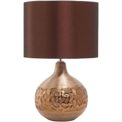 Topeshop, Lampe de table, Stalinė lempa "Shumee Lampka" naktinis rudas porcelianinis YAKIMA (E27) Topeshop, Lampe de table, Stalinė lempa "Shumee Lampka" naktinis rudas porcelianinis YAKIMA (E27)