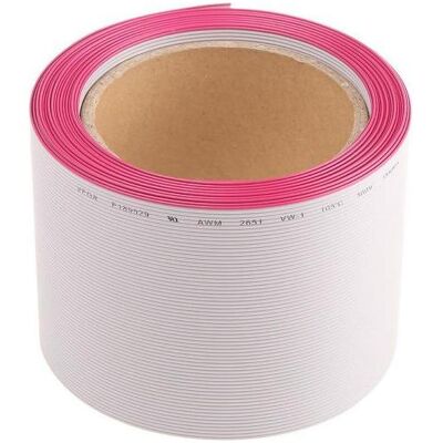 RS PRO Câble en nappe 64 voies 28 AWG, pas de 1.27, Câble + prise électronique, Gris RS PRO Câble en nappe 64 voies 28 AWG, pas de 1.27, Câble + prise électronique, Gris