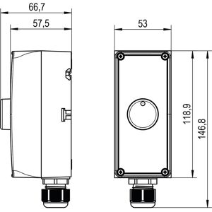 Alre-it RTKSA-000.200 - Thermostat de chauffage 0-120°C - IP40 Alre-it RTKSA-000.200 - Thermostat de chauffage 0-120°C - IP40