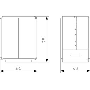 ALRE Régulateur de chauffage sans fil HTFMA-180.161 avec servomoteur, Thermostat, Blanc ALRE Régulateur de chauffage sans fil HTFMA-180.161 avec servomoteur, Thermostat, Blanc
