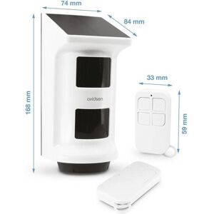 Avidsen, Protection contre le cambriolage + système d'alarme, 100026 Funk-Alarmanlagen-Set Solar-Set Avidsen, Protection contre le cambriolage + système d'alarme, 100026 Funk-Alarmanlagen-Set Solar-Set