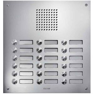 Elcom - TVG-18/3 eds - Acier inoxydable - Système d'interphonie de porte Elcom - TVG-18/3 eds - Acier inoxydable - Système d'interphonie de porte