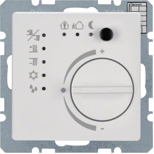 Berker Régulateur de température ambiante avec Ta 75441129, Thermostat, Blanc Berker Régulateur de température ambiante avec Ta 75441129, Thermostat, Blanc