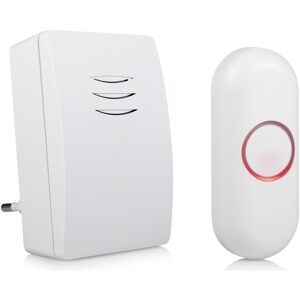 Kit de sonnette sans fil Byron - Blanc Kit de sonnette sans fil Byron - Blanc