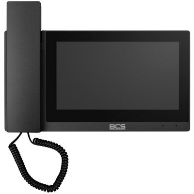 BCS, Sonnette + interphone, BCS-MON7500B-S Video Monitor mit Kamera und Gegensprechanlage (Ethernet, Filaire, Sans fil, WiFi) BCS, Sonnette + interphone, BCS-MON7500B-S Video Monitor mit Kamera und Gegensprechanlage (Ethernet, Filaire, Sans fil, WiFi)