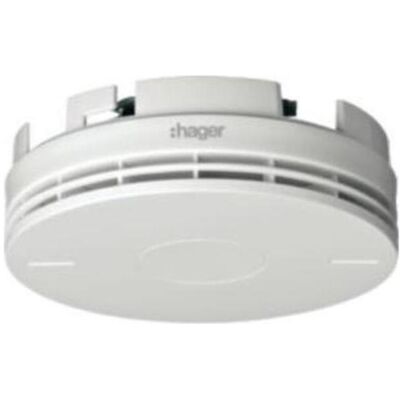 Hager RFA100D Tête de Capteur Sans Fil - Accessoire Détecteur de Fumée Hager RFA100D Tête de Capteur Sans Fil - Accessoire Détecteur de Fumée