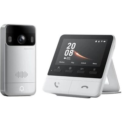SwitchBot, Sonnette + interphone, Video-Türklingel – Intelligente Video-Türklingel (WiFi) SwitchBot, Sonnette + interphone, Video-Türklingel – Intelligente Video-Türklingel (WiFi)